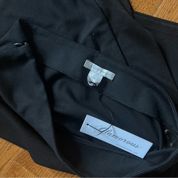 Black Asymmetrical Skirt. - Picture 5 of 7